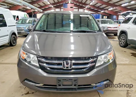 2017 Honda Odyssey Exl from USA, damaged, VIN 5FNRL5H64HB007163